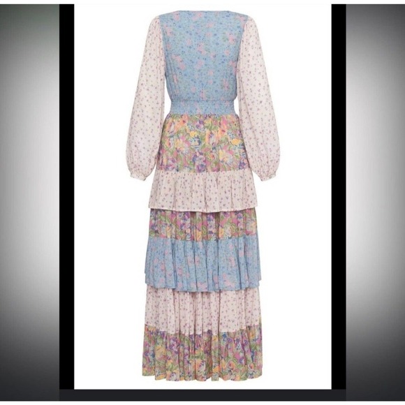 Spell Dolly Ra-Ra Gown in Patchwork Size S - Picture 3 of 8